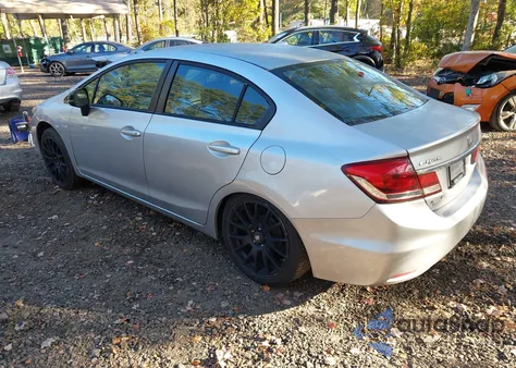 2013 Honda Civic Lx из США, поврежденный, VIN 2HGFB2F5XDH577088